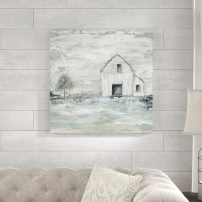 Iowa Barn II by Courtney Prahl - Wrapped Canvas Painting