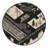 Soft Plush Eilerman Bohemian Geometric Area Rug in Gray – Black Binding-936689504