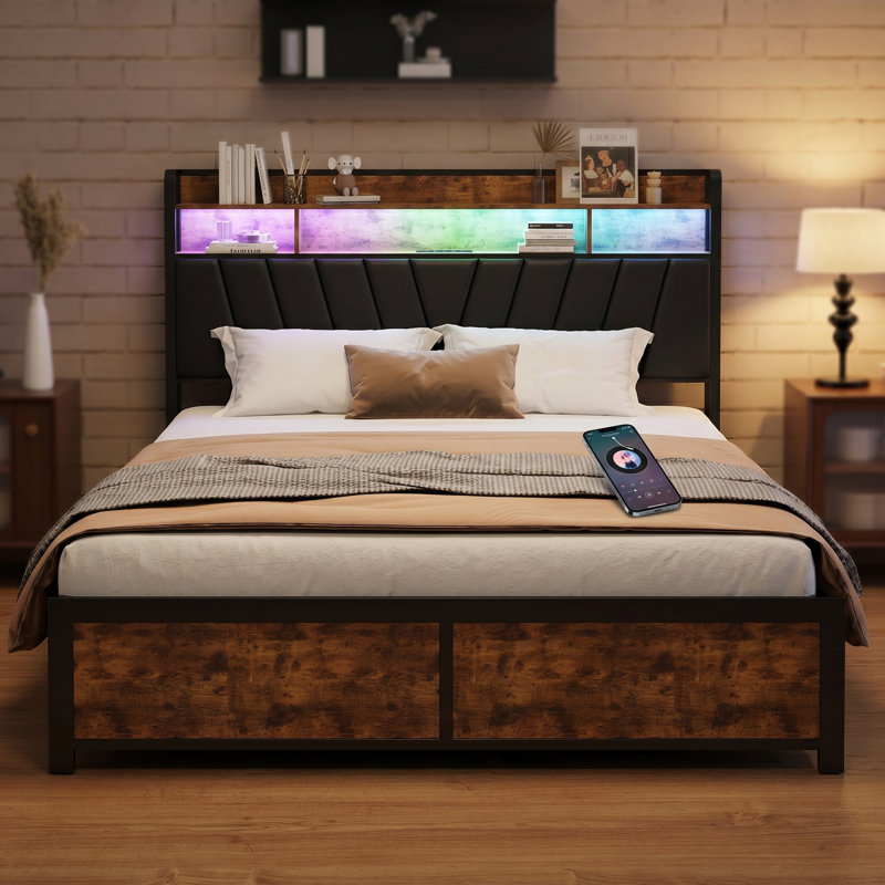 Storage Bed, European Double (140 x 200 cm)