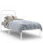 Vidaxl Bed Frame with Metal Headboard-101310380-101310379