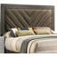 Lit pour grand lit contemporain 1pc avec tête de lit tapissier en hévéa-480416790