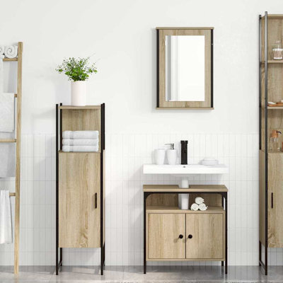 Frame Mounted Bathroom Cabinet