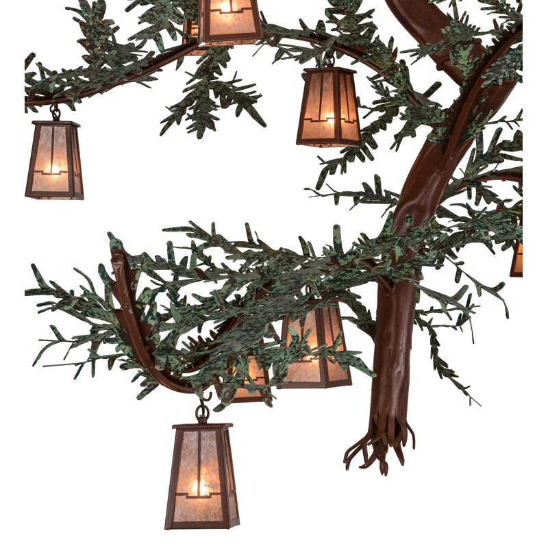 Cleland 18 - Light Dimmable Tiered Chandelier