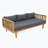 Outdoor Patio Daybed with Cushions-1232314103-1232314100