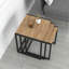 Ezioma Solid Wood Side Table Set-1470501518