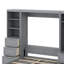 Grand lit escamotable avec tiroirs-711473398