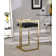 Isam Upholstered Counter Stool with Metal Frame