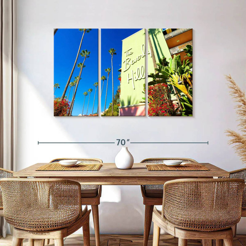 The Beverly Hills Hotel II, 36" H x 57" W