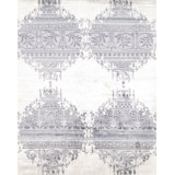 Silk Geometric Area Rug