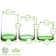 20pc Recycled Glassware Set - By Nicola Spring