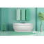 Domingo 66'' L Freestanding Soaking Bathtub-88773105