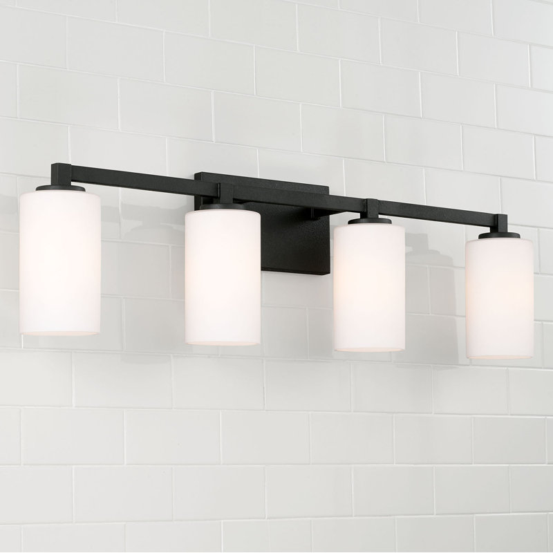Keeley 4 - Light Dimmable Vanity Light, White