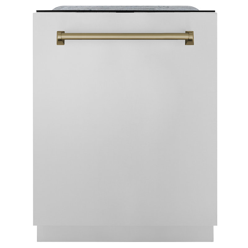 Lave-vaisselle autoportant 24 po ZLINE Autograph, Bronze