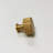 Lines 1-1/4" Diameter Round Knob in Satin Brass