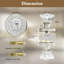 Coolnews Retro Elegant Series - Boutons de porte d'intimité en cristal-60588363