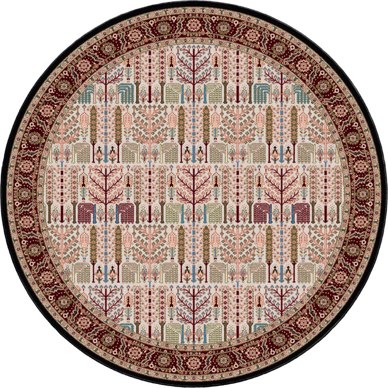 Life Giver, Round 7'7" x 7'7"
