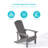 Armenio Outdoor Adirondack Chair-1156366552