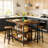 Grondin 47.24" Iron Kitchen Island Set-964939965