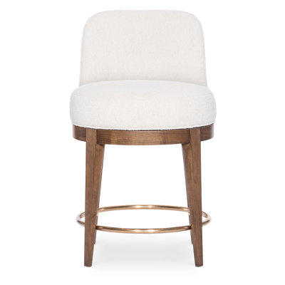 Eleana Swivel Upholstered Stool