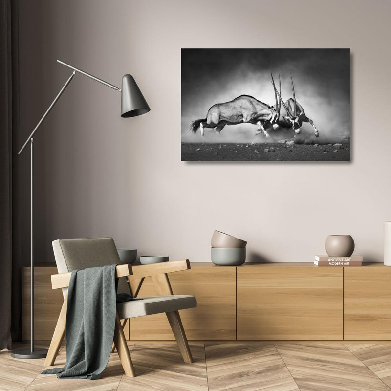 Art sur toile tendue avec toile «Fabrikken» par Millwood Pines Design, H 17 po x l 24 po