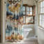Rideau de douche abstrait Inarah-563271094