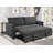 78 Inch 3 in 1 Convertible Sleeper Sofa Bed, Modern Fabric Loveseat Futon Sofa Couch w/Pullout Bed-1523504590