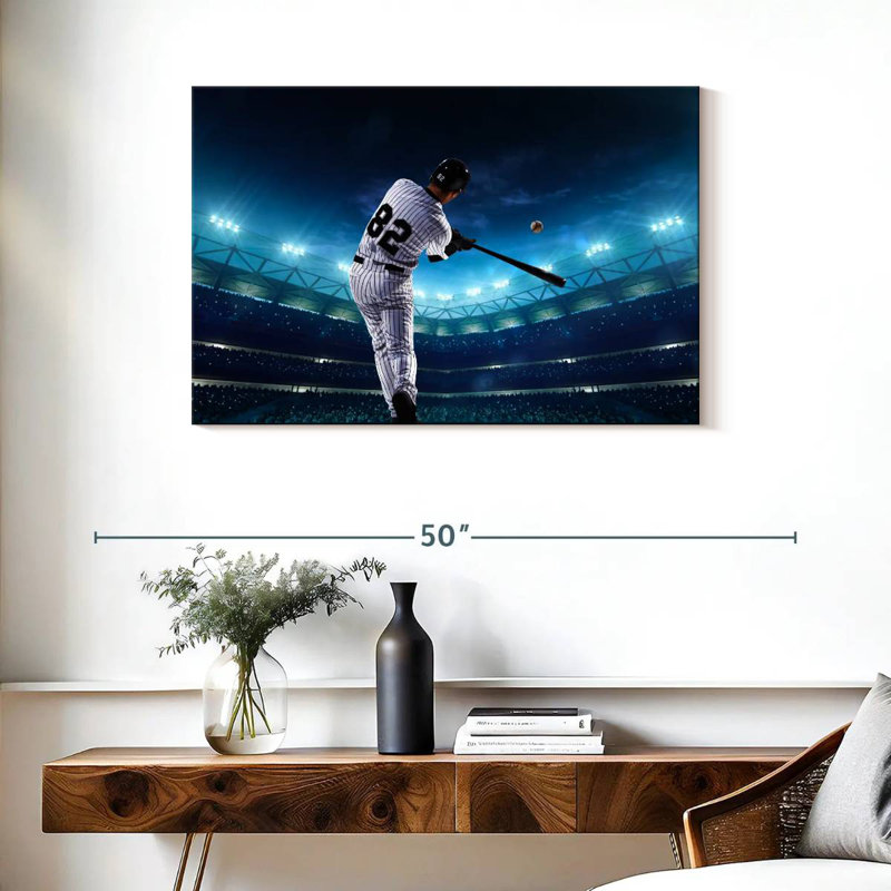 Joueur de baseball professionnel Sireci, H 24 po x l 36 po