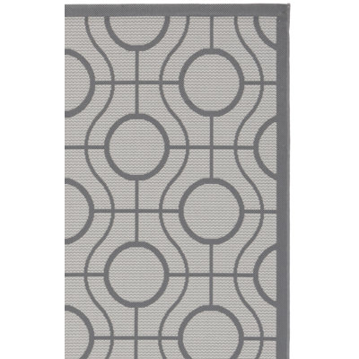 Tapis intérieur / extérieur gris Arneshia