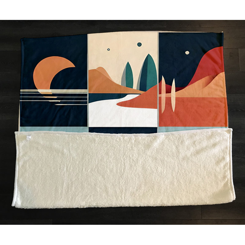 Throw Blanket, 51" W x 60" L
