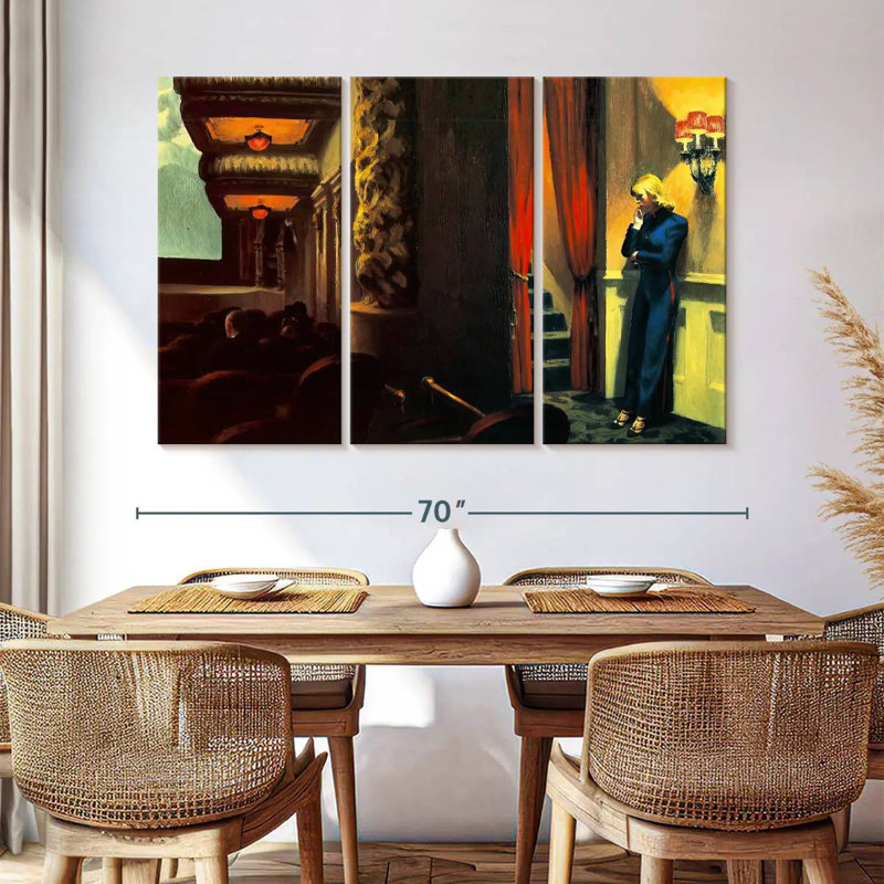 Leisha New York Movie, 42" H x 65" W