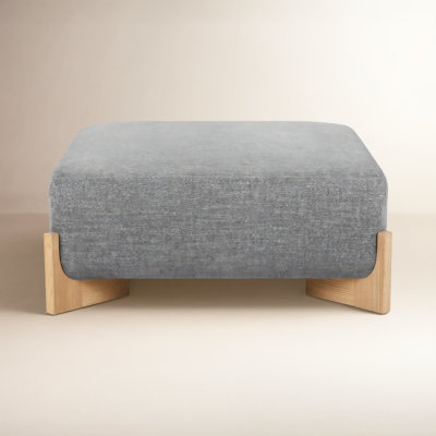 Zale 40" Upholstered Ottoman