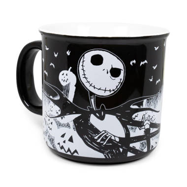 Silver Buffalo Disney The Nightmare Before Christmas Scary Citizens Ceramic  Soup Mug With Lid : Target