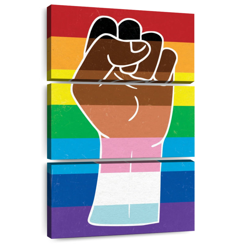 Hiltrun Honor The Pride, 57" H x 36" W