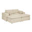 Canapé modulaire en velours côtelé Perthfoybairns-49164232