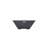 Rockland 27" Square Concrete Fire Pit Bowl-386090094-386238688
