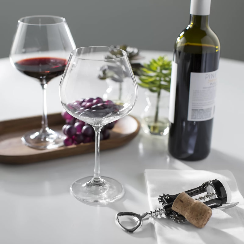 Breelee 25 oz Ensemble de verres à vin rouge