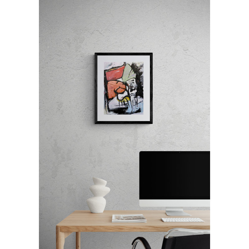 Pontiac Print by William O'connor, Black Framed Canvas, 32" H x 24" W