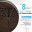 Parasol de patio drapé-1053740352