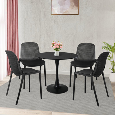 18.11'' H Stacking Side Chair
