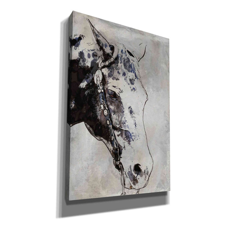 Epic Graffiti «Morgan Horse-Black Beauty» par Irena Orlov, H 60 po x l 40 po x P 1,5 po