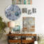 Horloge - Horloge murale en verre avec ornements scintillants