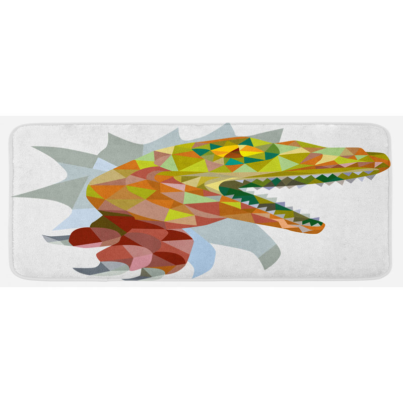 Tapis de cuisine reptile