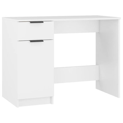 Schlenker 100cm Rectangular Computer Desk with Cabinet