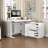 Adjustable Height Home Office Desk With Storage