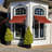 Awntech Charleston Acrylic Fabric Awning with Iron Scroll Arms-111684928-111684945