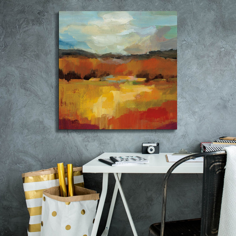 " October Moment II " by Silvia Vassileva, 26" H x 26" W x 1.5" D