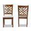 Chaise rembourrée et en bois Fraserburgh