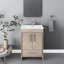 Ensemble de meuble-lavabo simple 24 po Sallisaw-718216122
