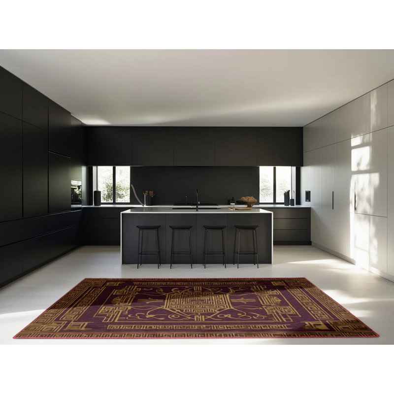 Golden Fable Rug, Square 7'