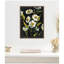 «Moody Floral 1» par Annie Quigley, reproduction d'art sur toile encadrée